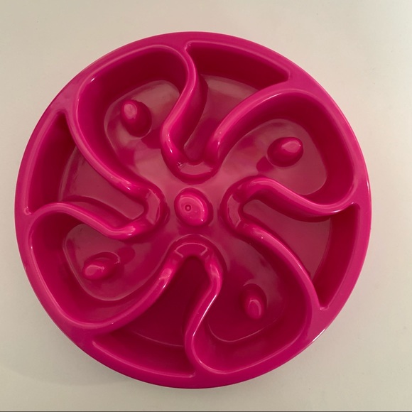 BOWL MINI Play With Your Food Purple Bowl Holds 2 Cups - Picture 4 of 6